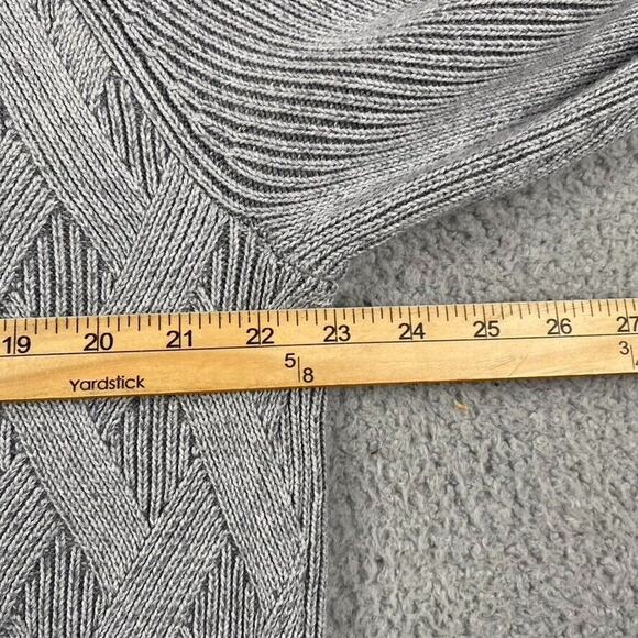 Tommy Bahama 1/4 Zip Pullover Sweater Men's Large Diamond Knit 100% Cotton - Picture 5 of 9